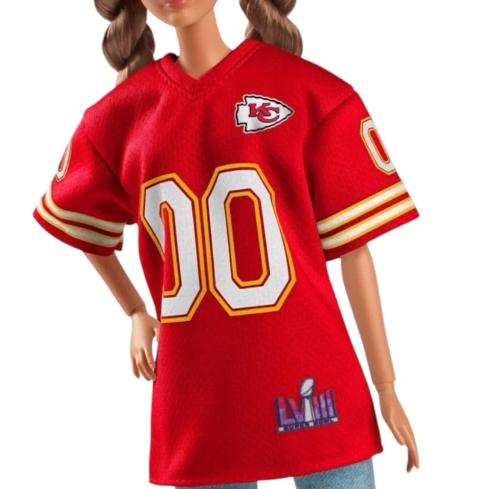 Barbie KC Chiefs NFL Super Bowl Doll